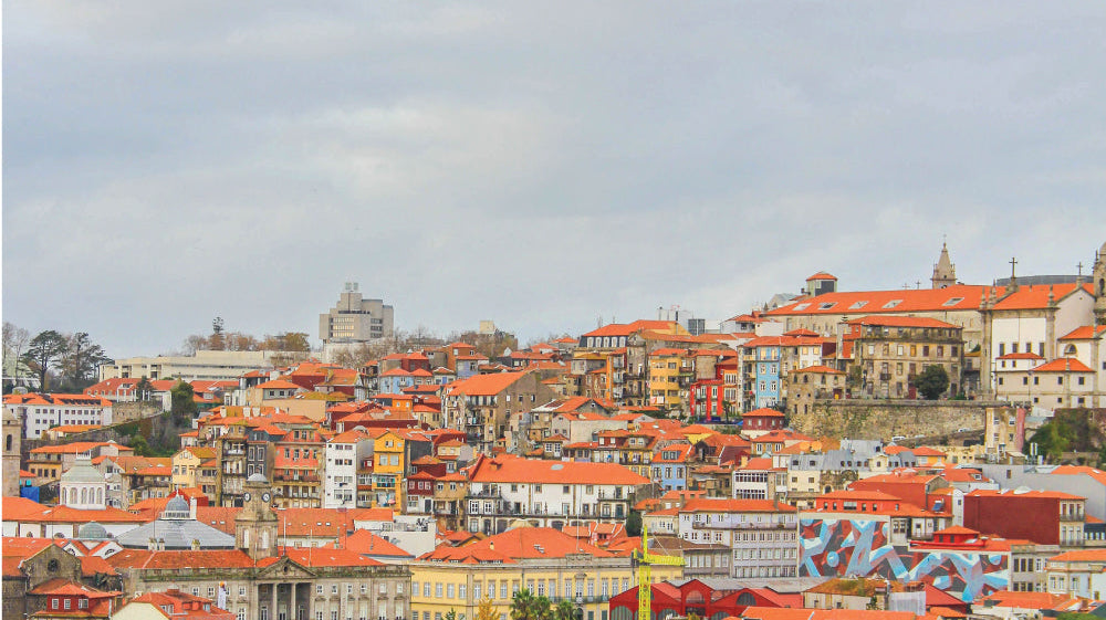 Landscape view of the city of Porto