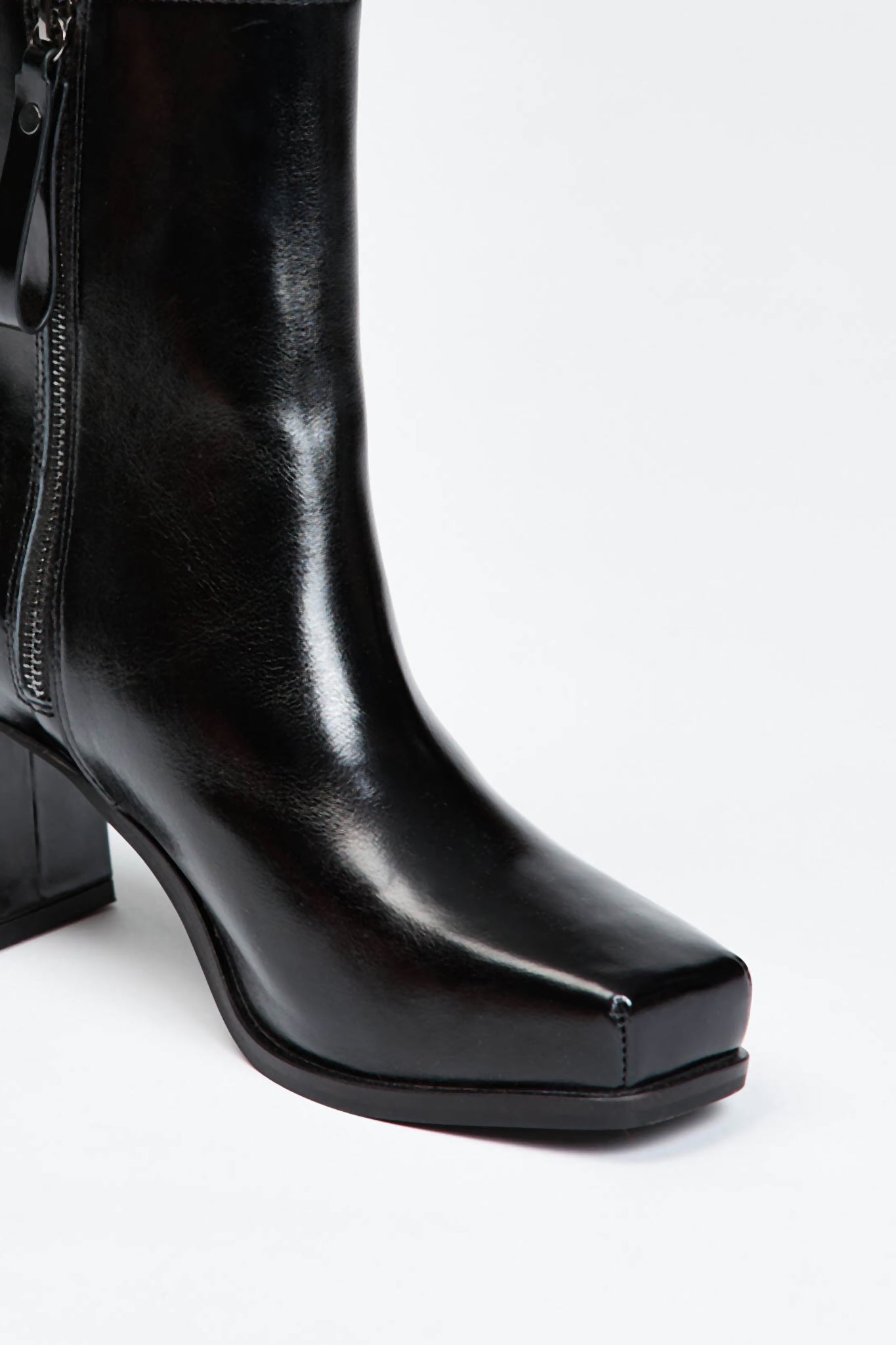 Womens black ankle boots