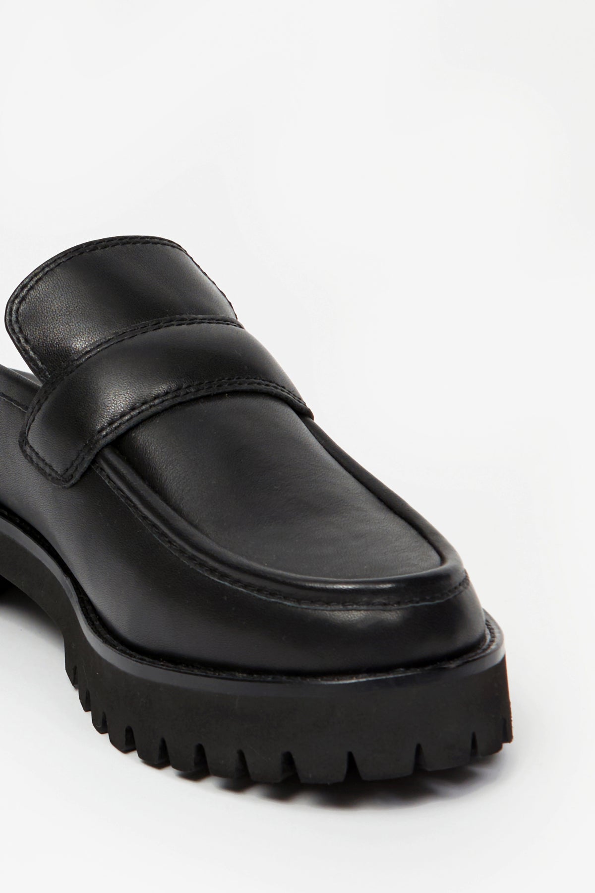 Black womens loafer