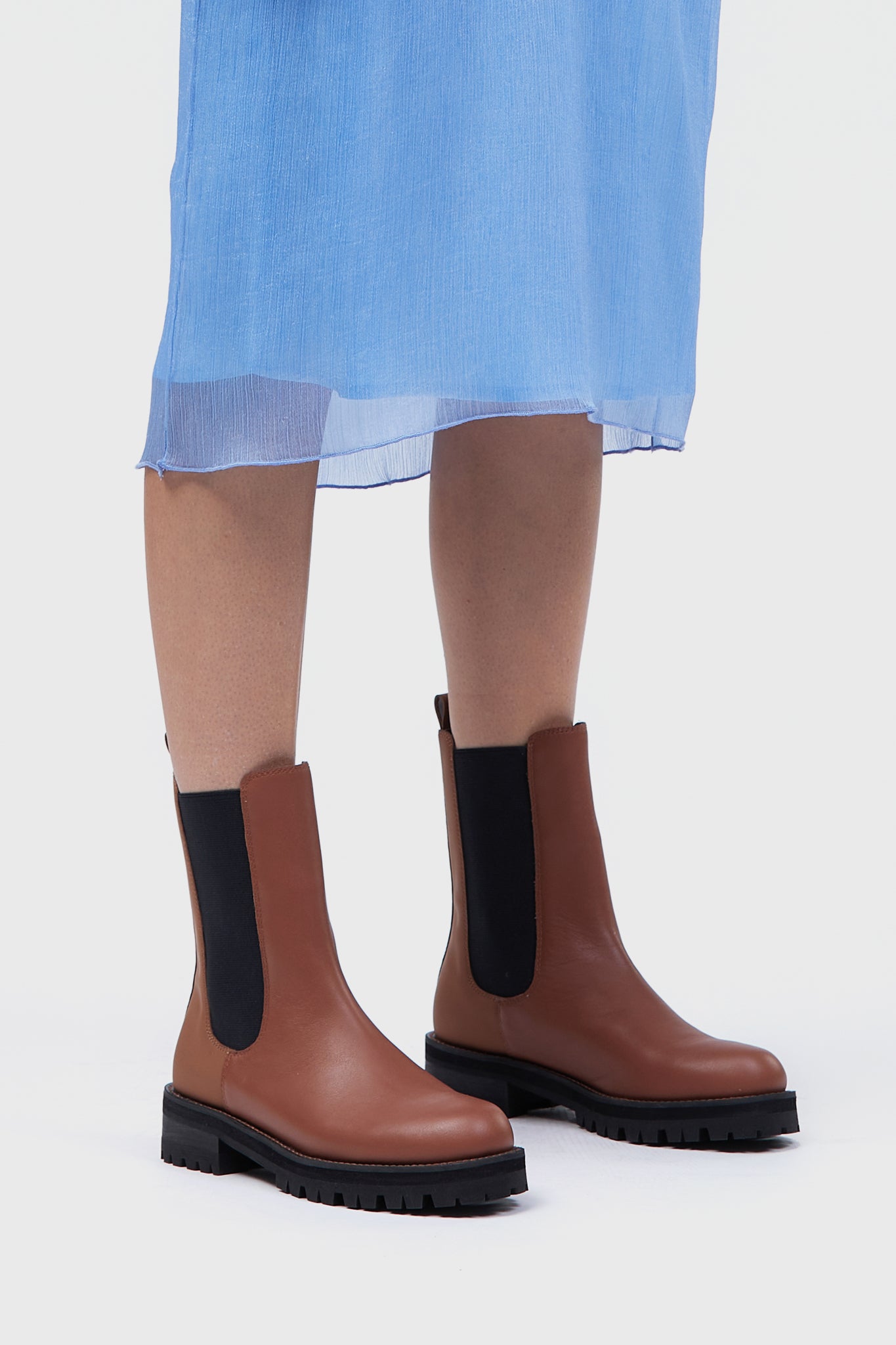 Boot Brown Leather - Två