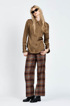 Olive long sleeve shirt