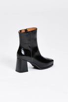 Womens black ankle boots