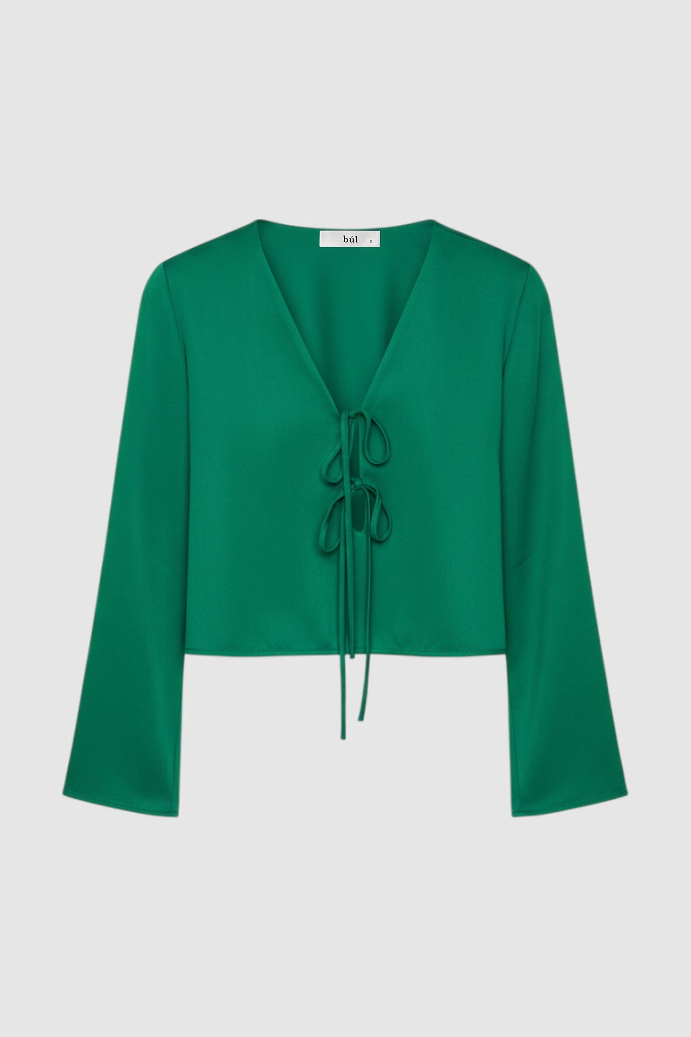 Green long sleeve top