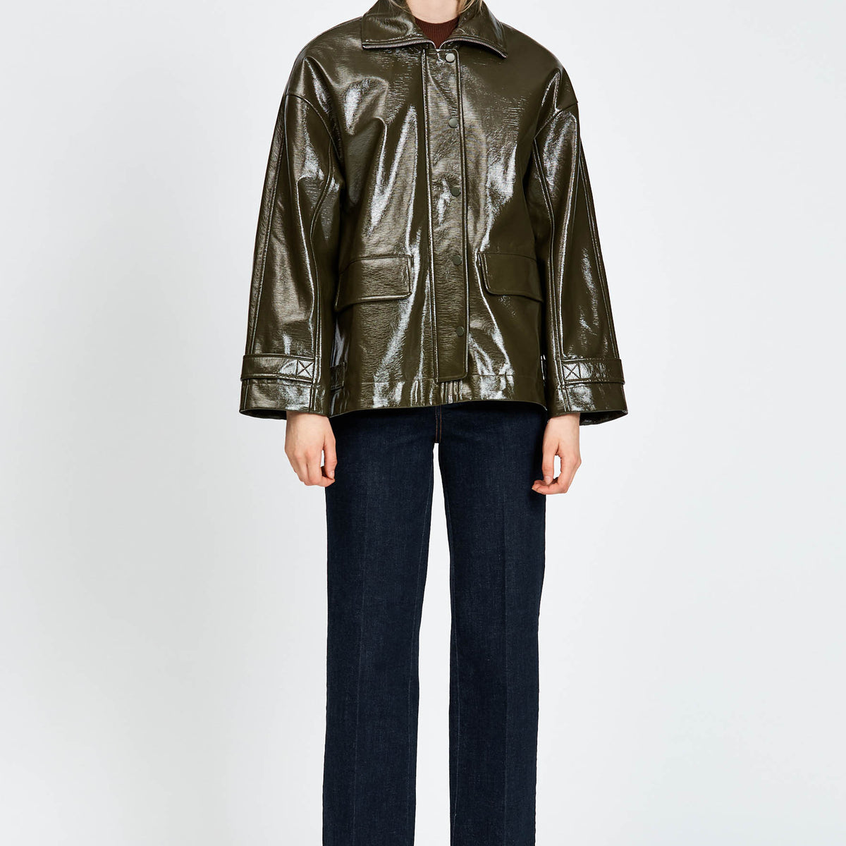 Tuuli Jacket Dark Green – búl