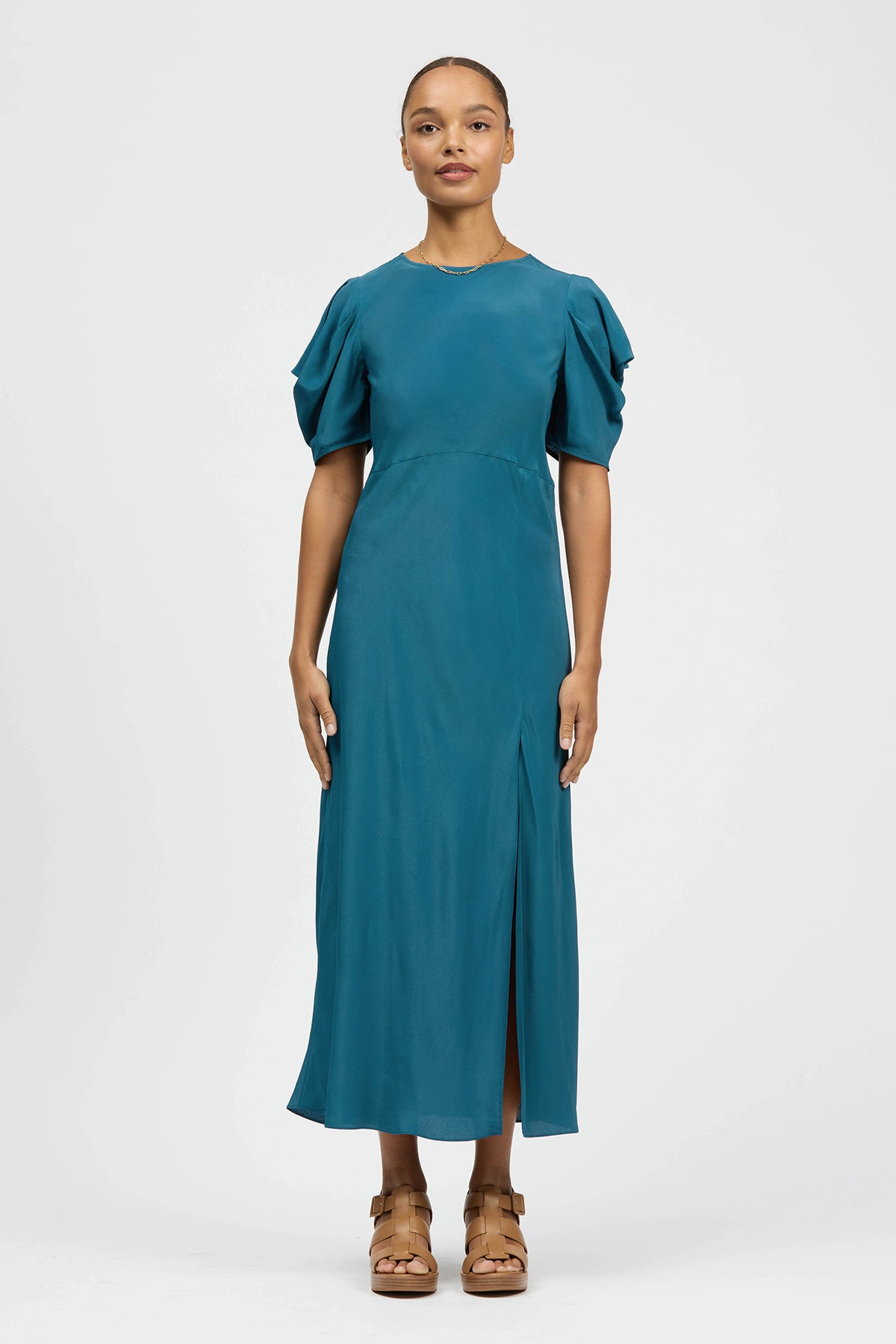 Velora Dress Petrol – búl
