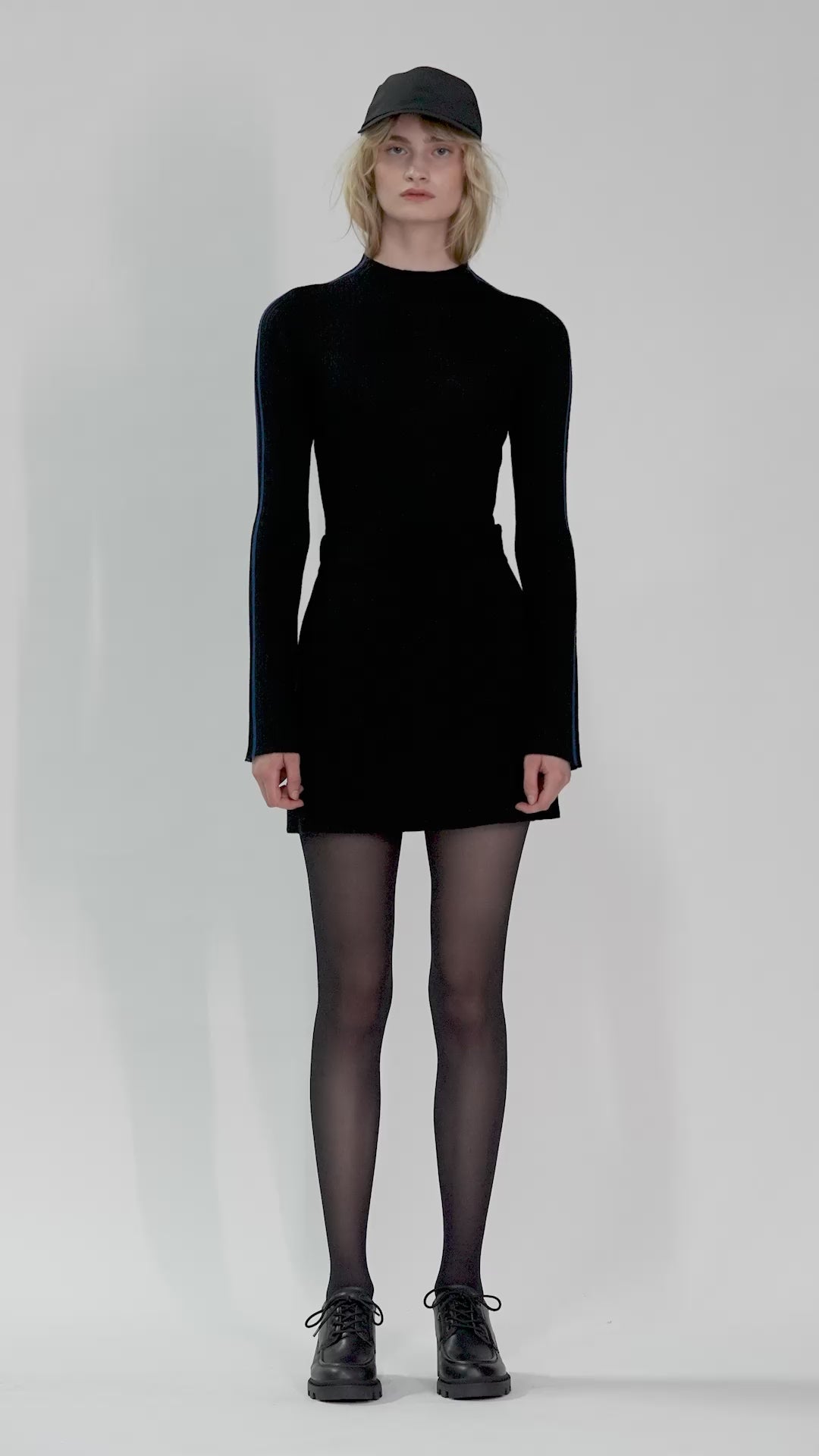 Harju Skirt Black – búl