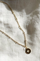 Suru Studio Hollow Star Necklace Gold