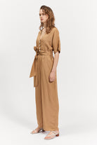 Inverloch Jumpsuit Camel Side