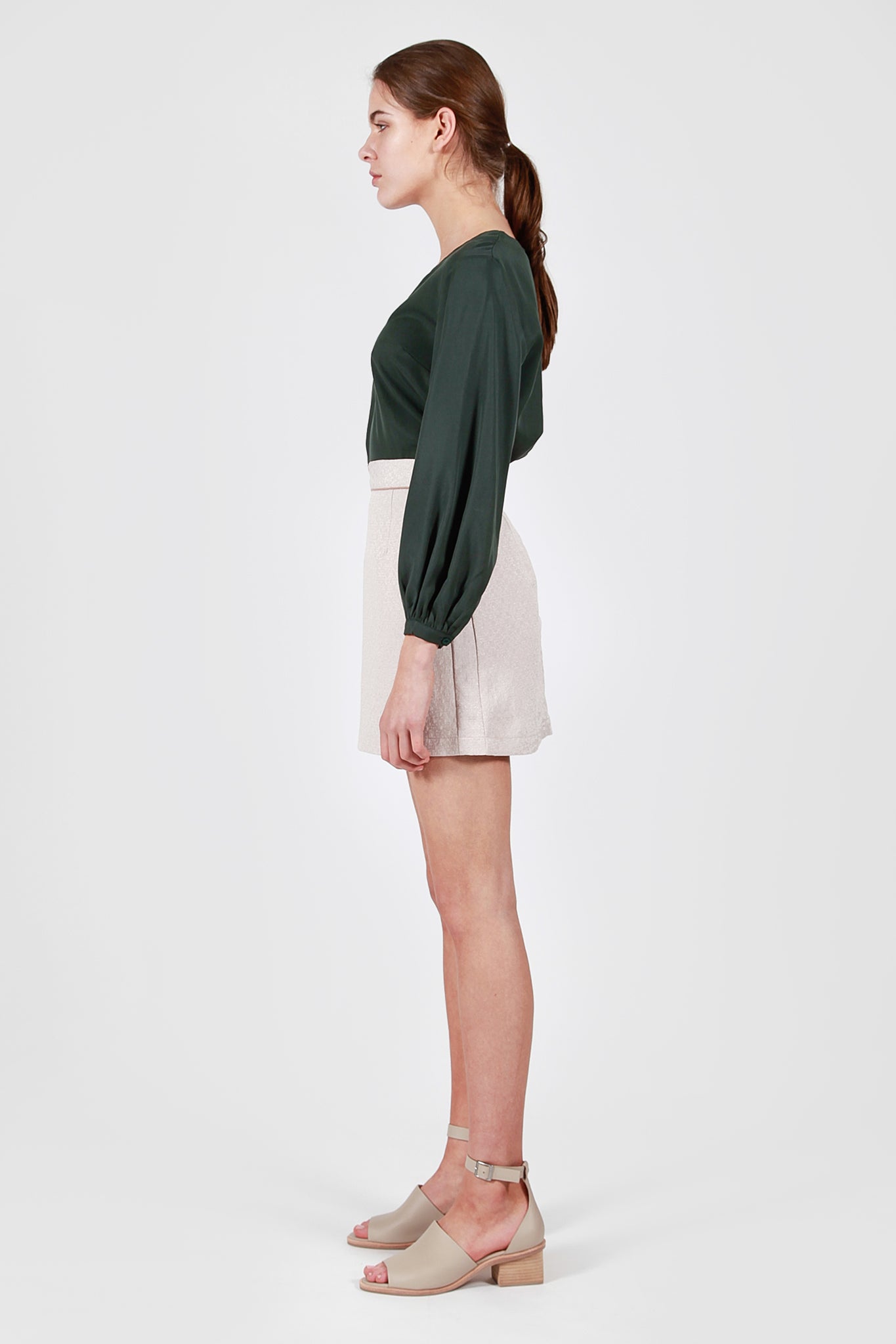 Jueves Skirt Light Pink Mini Side