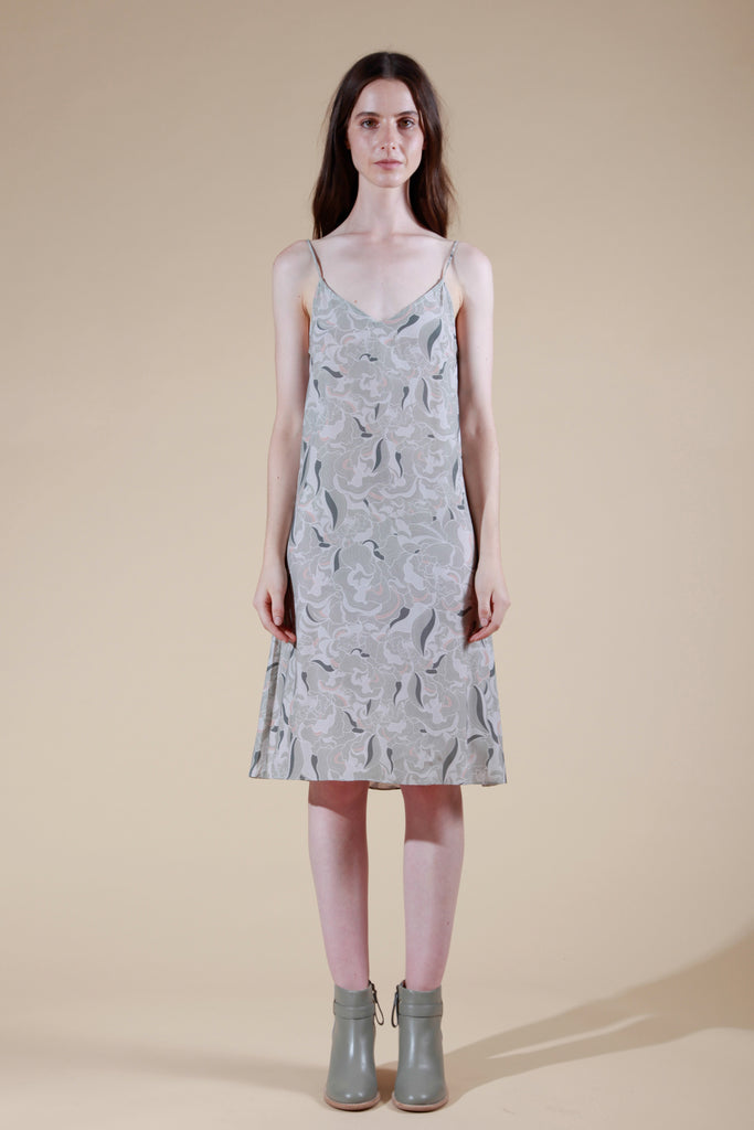 Liberte Slip Floral Print Dress Front Styled