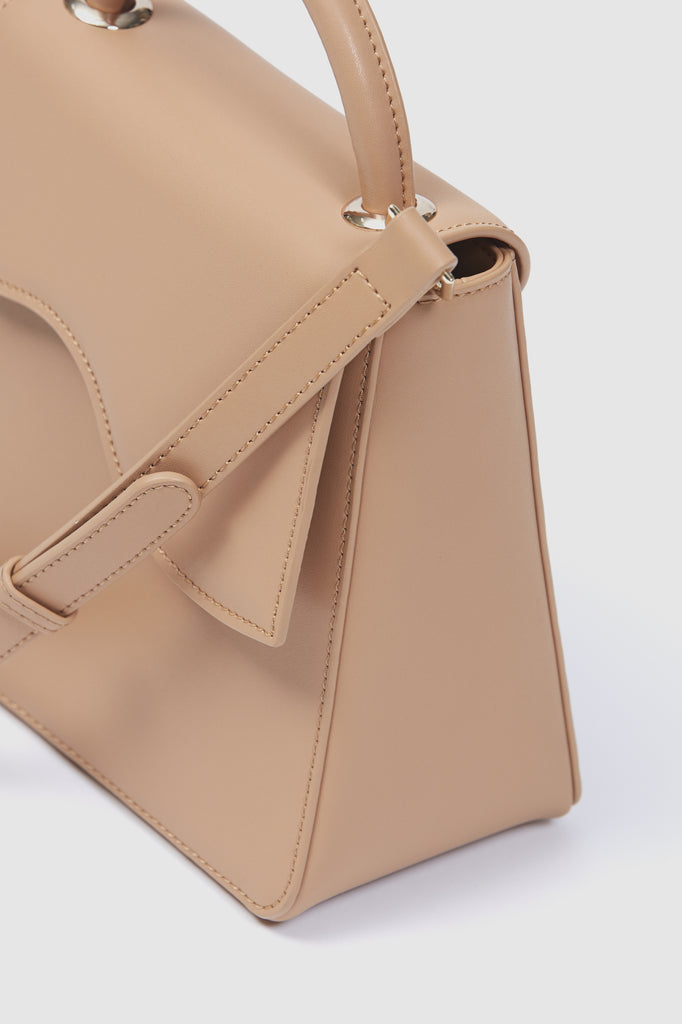 Mirto Bag Caramel Leather Side