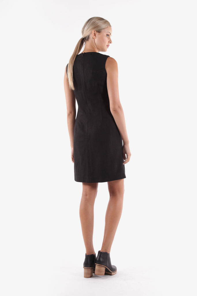 Morg Dress Black Back