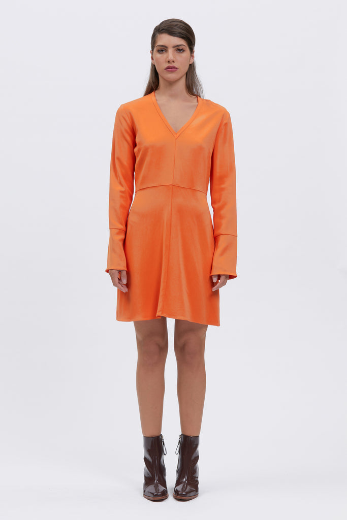 Orange Dress Front