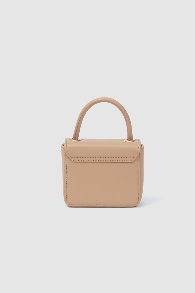 Pina Mini Bag Caramel Leather Back