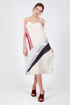 Playa Mid Dress Panel Print Front
