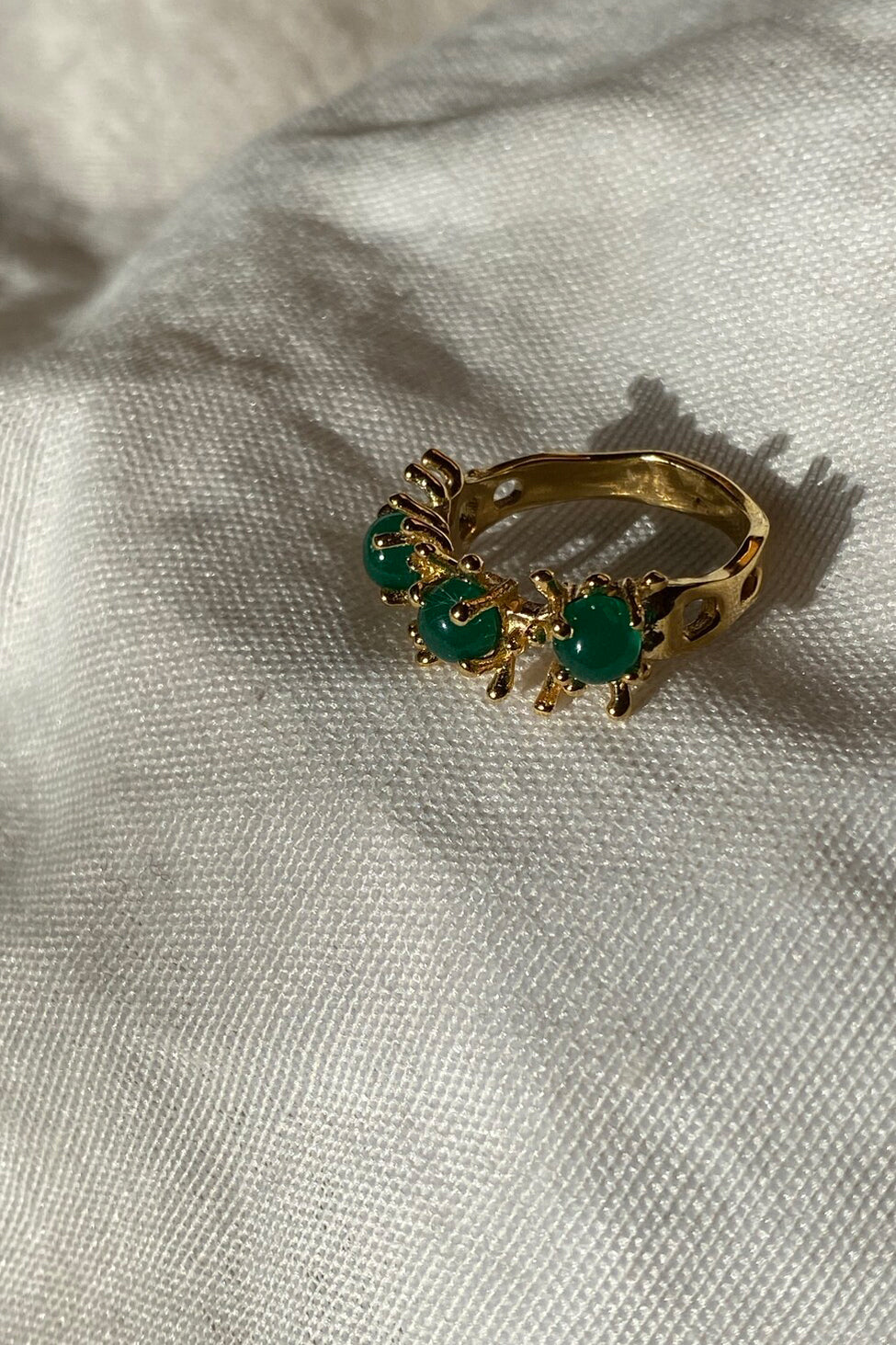 Suru Studio Corona Ring Gold