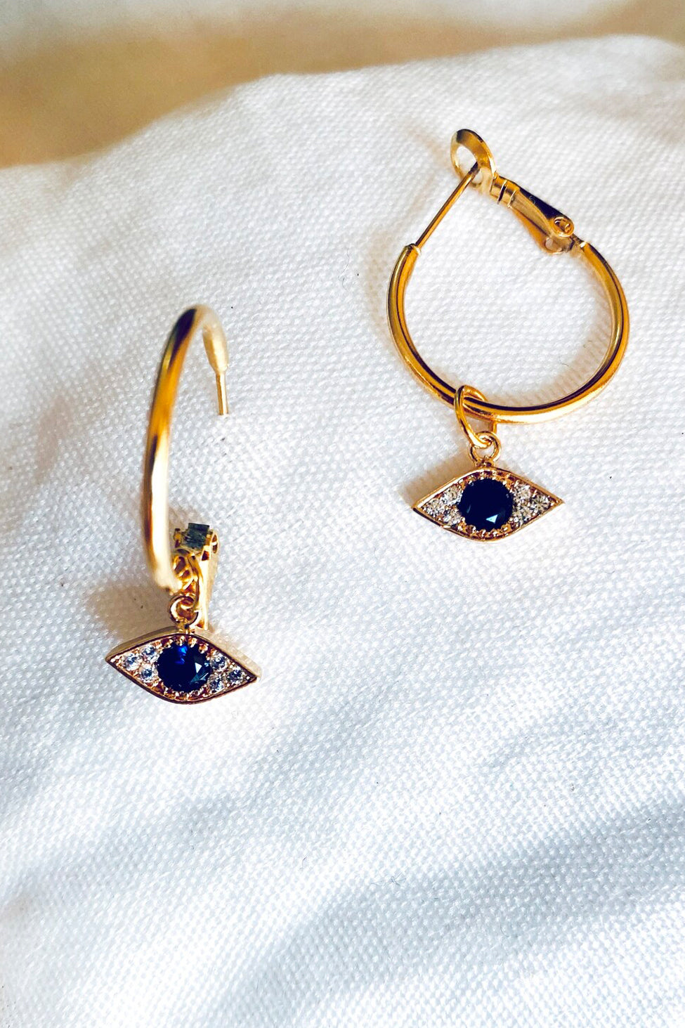 Suru Studio Devils Eye Earrings Gold