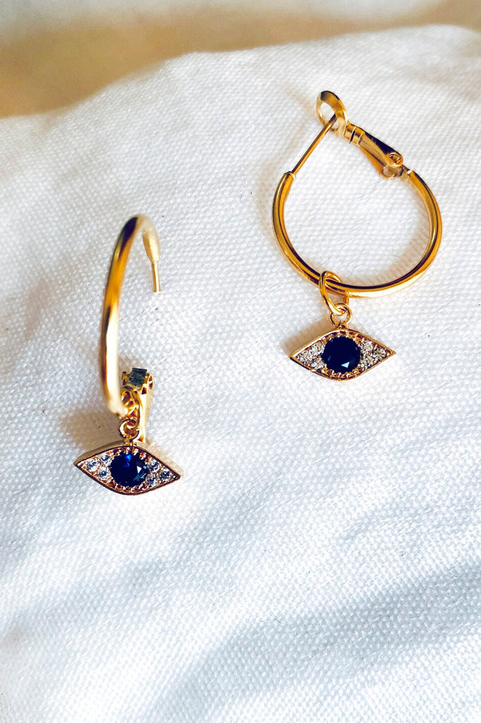 Suru Studio Devils Eye Earrings Gold