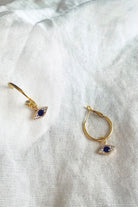 Suru Studio Devils Eye Earrings Gold