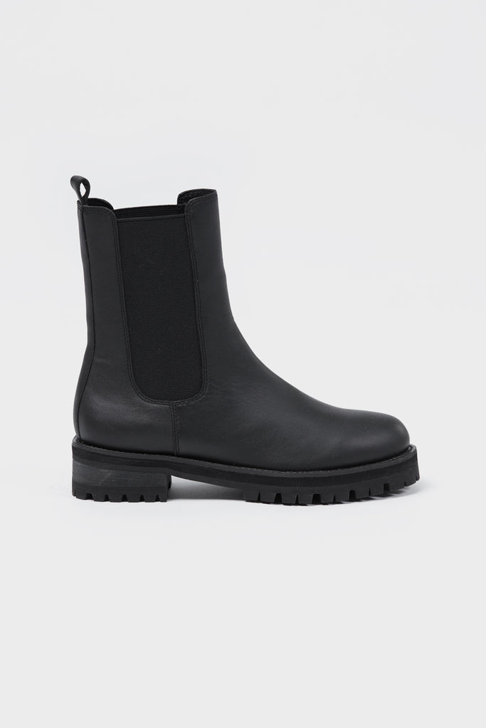 Boot Black Leather - Två