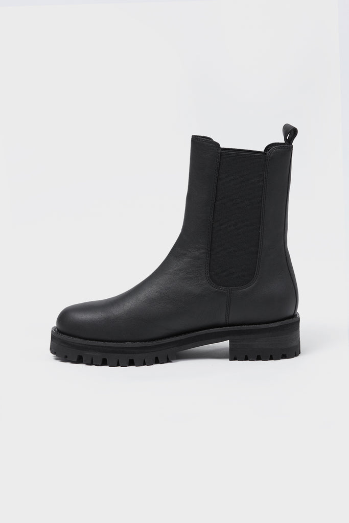 Boot Black Leather - Två