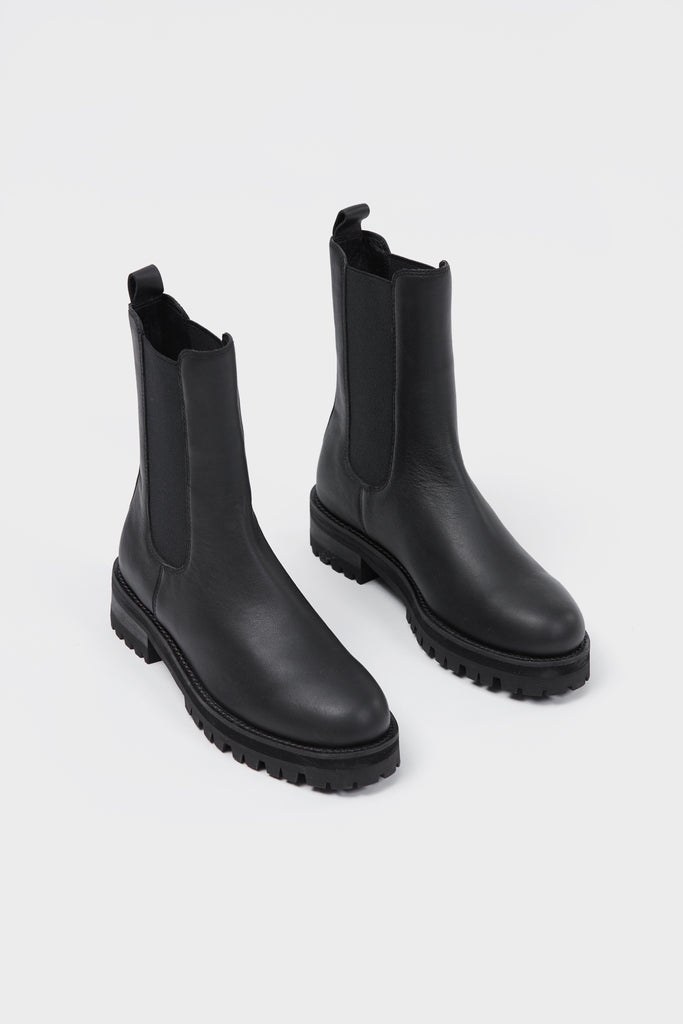 Boot Black Leather - Två