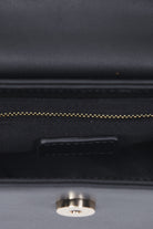 Villa Bag Black Leather Inside