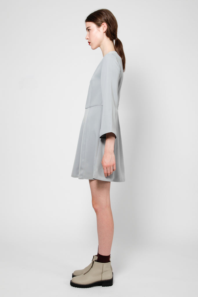 Prost Dress Long Sleeves Grey Side